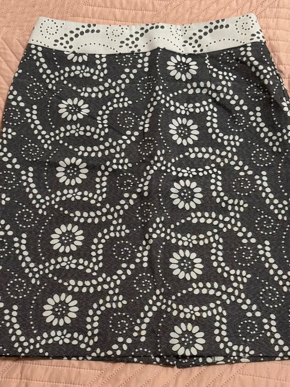 Banana Republic Blue & Gray Patterned Pencil Skirts (Set of 3)